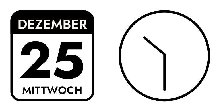 Weihnachten: 25. Dezember